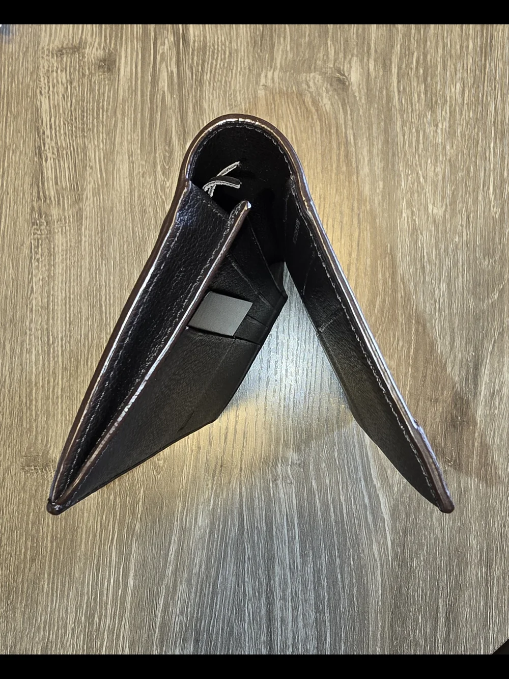 New Dunhill London Brown Long Bifold Wallet